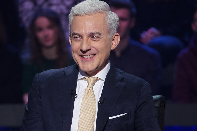 Hubert Urbański w show Milionerzy