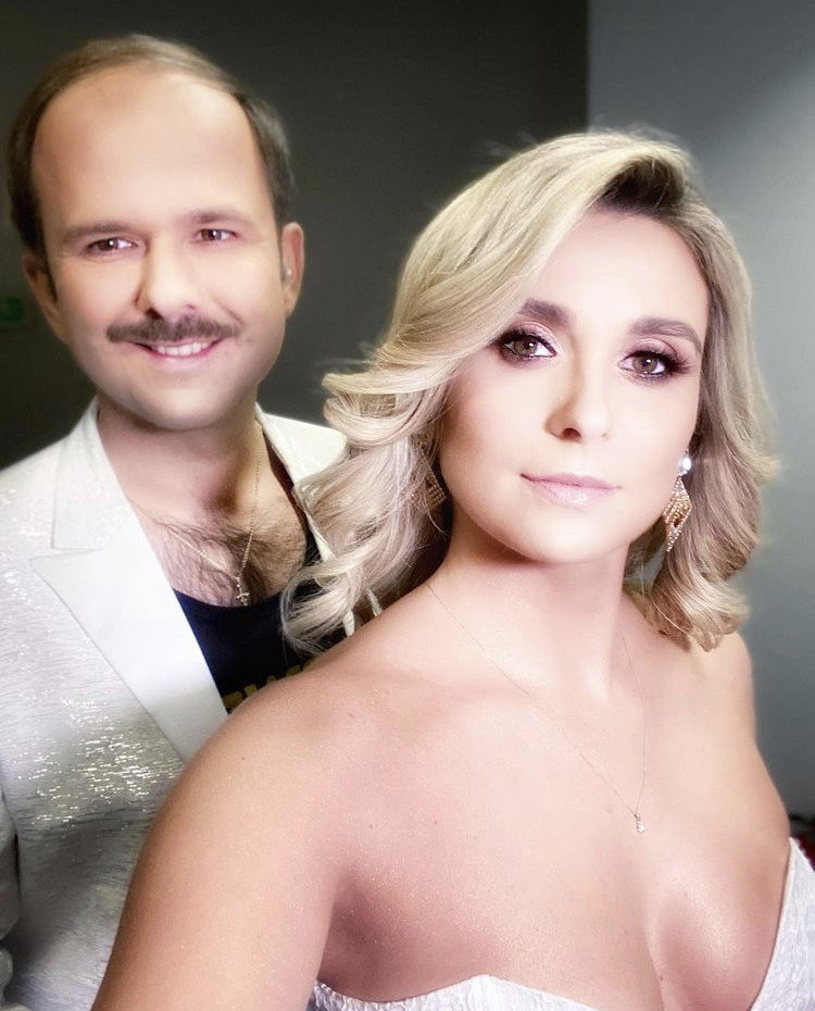 Sławomir i Kajra na weselu