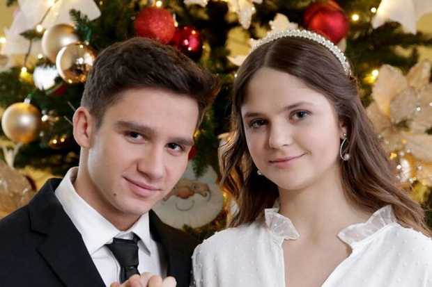 Krystian Domagała i Monika Mielnicka na planie M jak miłość
