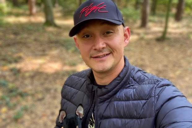 Maciej ze Ślubu od pierwszego wejrzenia z psem