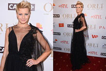 Małgorzata Kożuchowska na gali Orły 2017