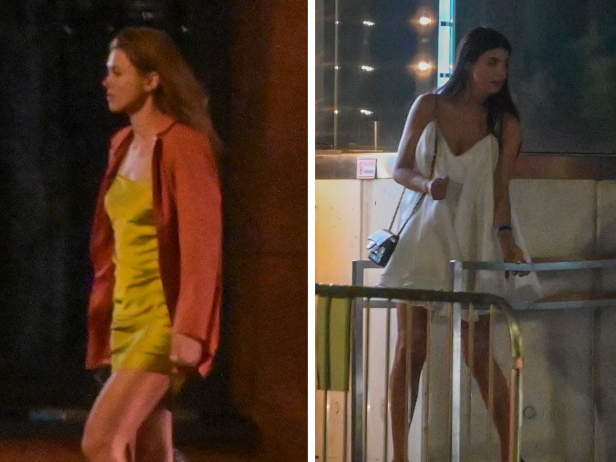 Joanna Opozda z partnerem i Magdalena Stępień imprezują o 5 rano na mieście