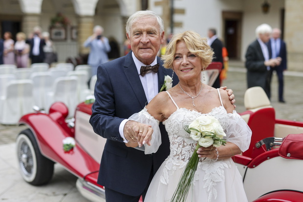 scena z: Iwona Mazurkiewicz, Gerard Makosz, fot. Filip Radwański/AKPA
