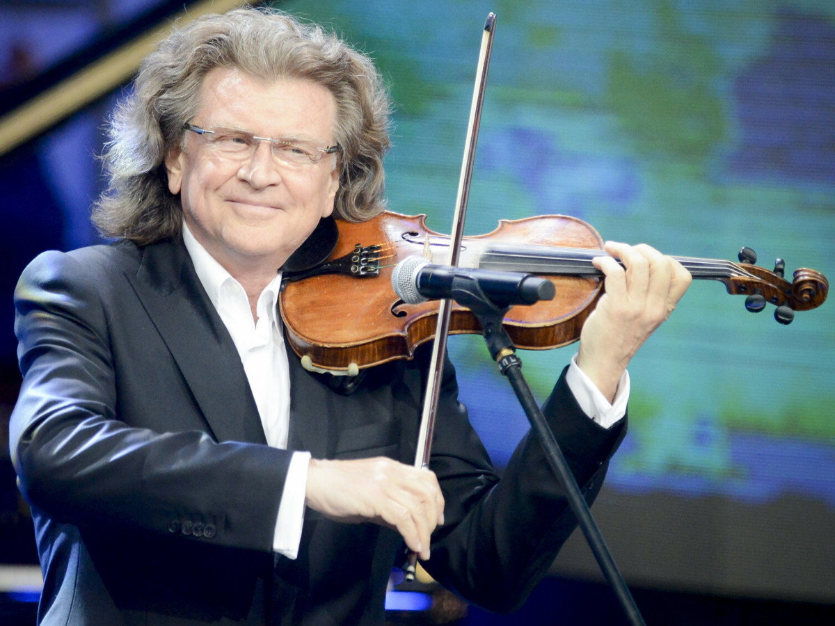 Zbigniew Wodecki na koncercie