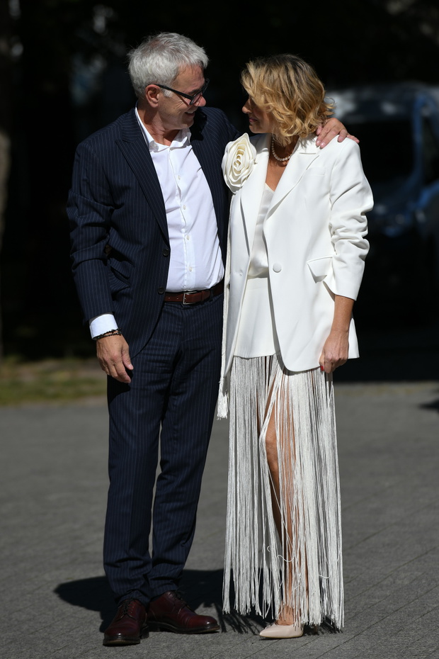 2023.09.15 WarszawaRobert Janowski z zona Monika JanowskaFOT TER/FRB