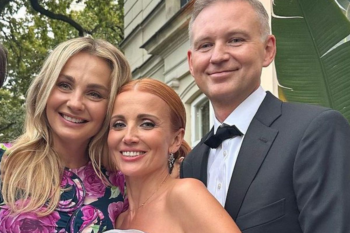 Katarzyna Zielińska miała dwie suknie ślubne