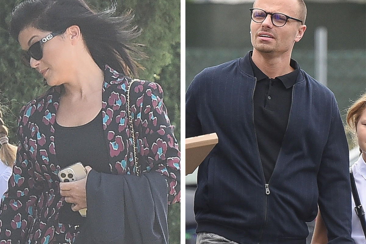 Katarzyna Cichopek i Marcin Hakiel na rozpoczęciu roku szkolnego z córką