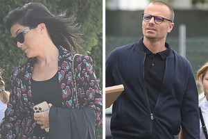 Katarzyna Cichopek i Marcin Hakiel na rozpoczęciu roku szkolnego z córką