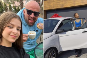 Tomasz Oświeciński kupił samochód 14-letniej córce