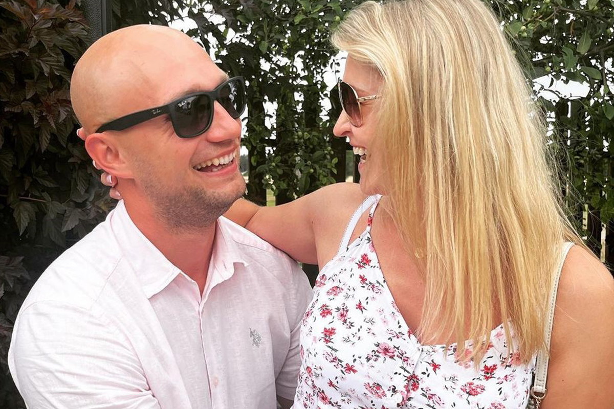 Valentyn i Klaudia z Rolnik szuka zony na romantycznym zdjęciu