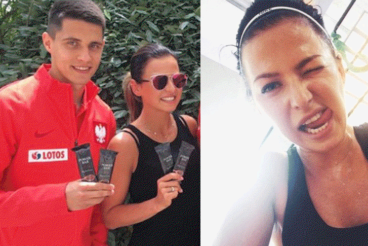 Anna Lewandowska, Bartosz Kapustka