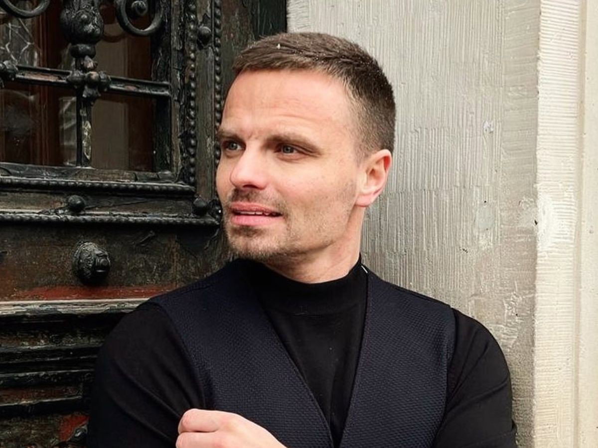Marcin Hakiel tańczy z partnerką