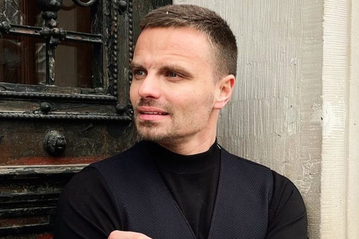 Marcin Hakiel tańczy z partnerką