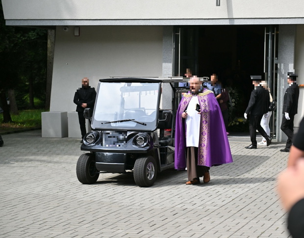 Pogrzeb Patryka Perettiego w Krakowie