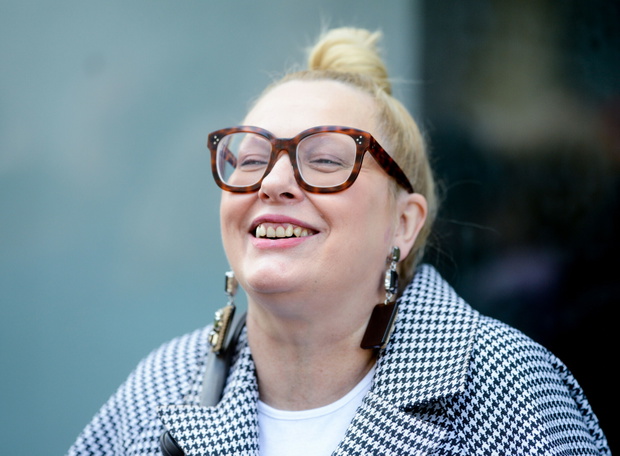 Agata Kulesza odsloni?a swoj? gwiazd? w ?odzi