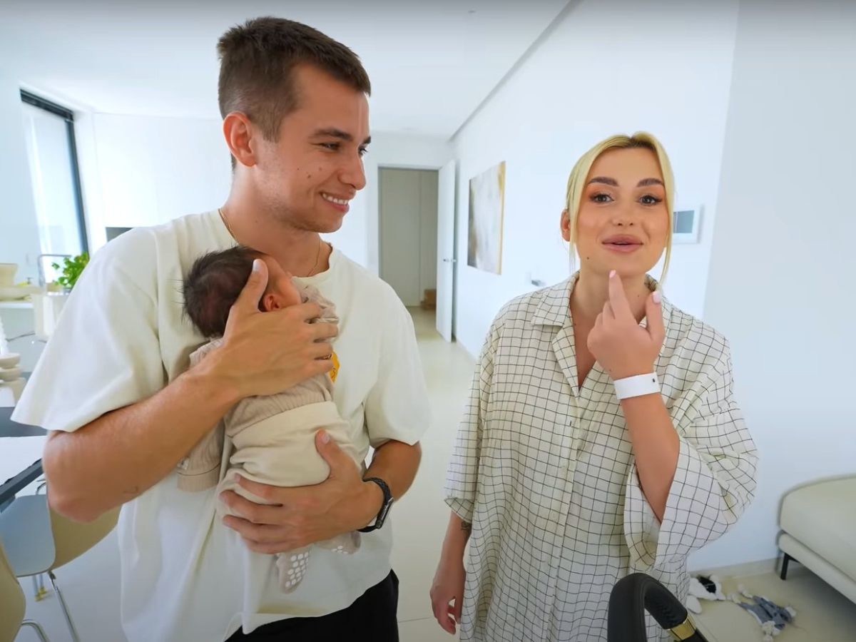 Wpadka Friza i Wersow na filmiku z narodzin córki