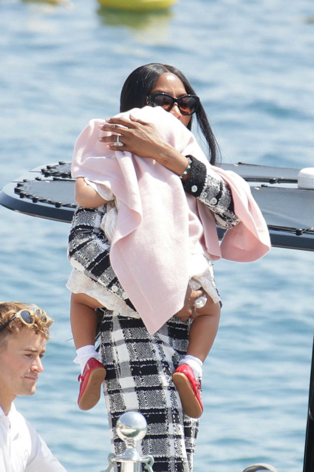 Naomi Campbell z córk? w Cannes