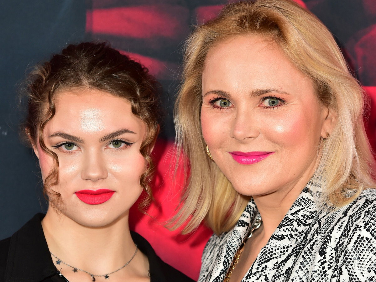 Anna Samusionek i Angelika Zuber na premierze filmu