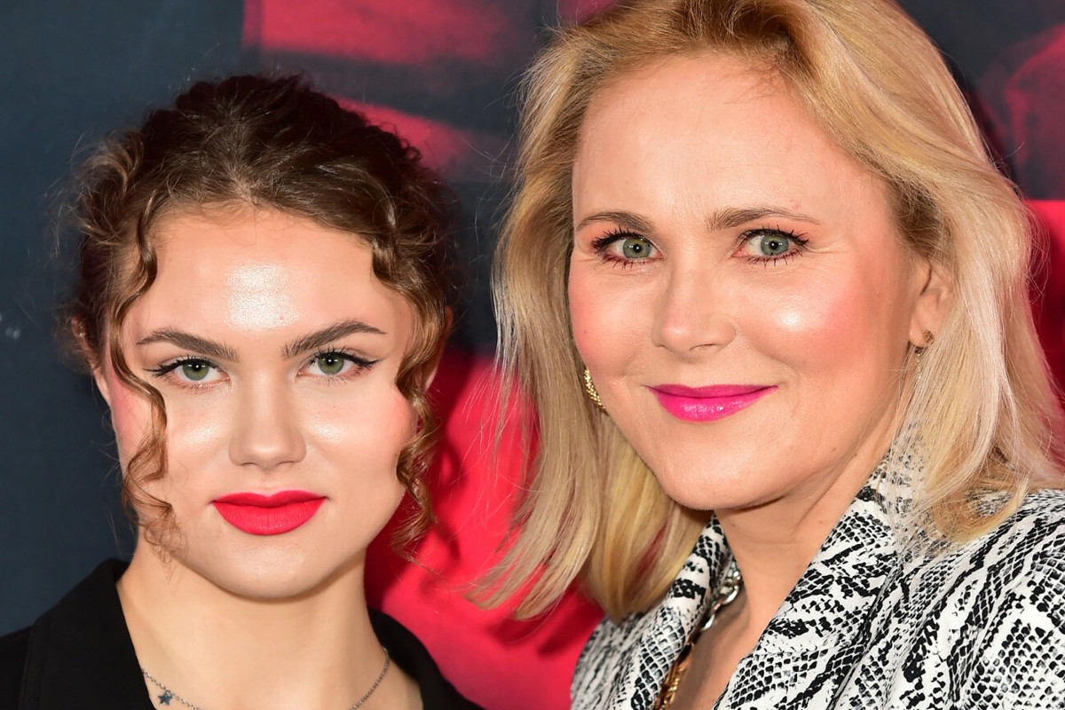 Anna Samusionek i Angelika Zuber na premierze filmu