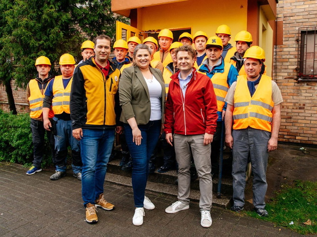 Nasz nowy dom Elżbieta Romanowska na planie programu