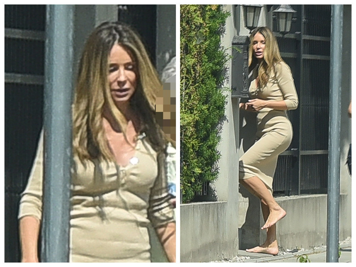 Małgorzata Rozenek boso w obiektywie paparazzi