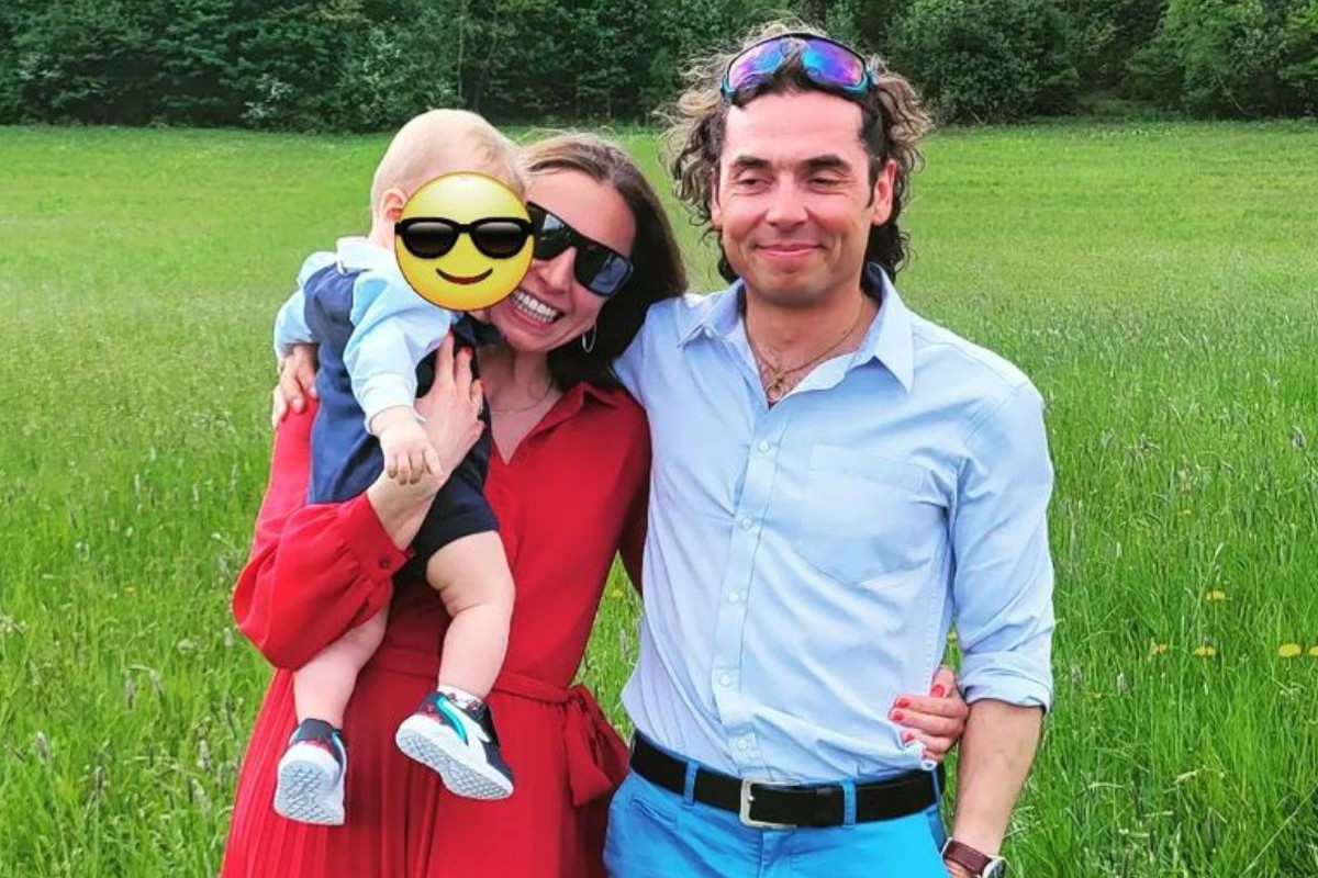 Kacper tekieli z Justyną Kowalczyk i Hugo