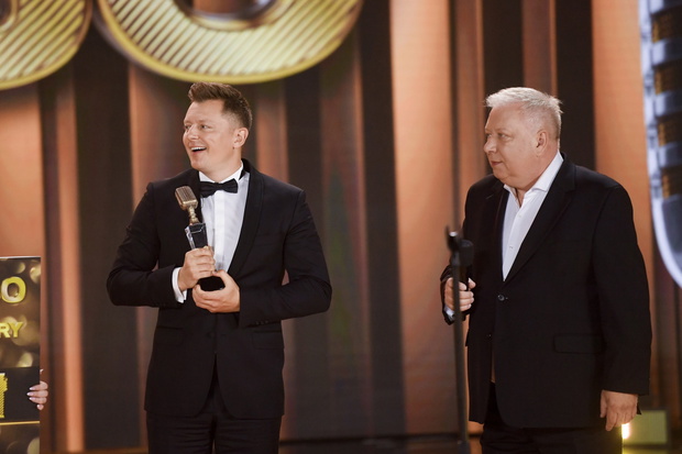 scena z: Rafał Brzozowski, Marek Sierocki, fot. Piętka Mieszko/AKPA