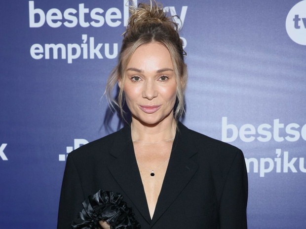 Sonia Bohosiewicz podczas wręczenia nagród "Bestsellery Empiku 2022"