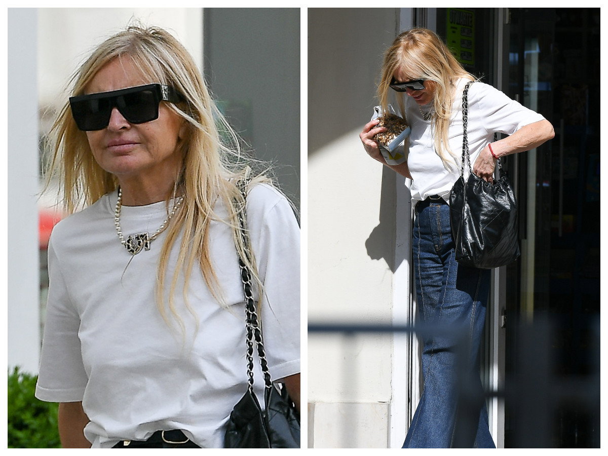 Monika Olejnik w ujęciach paparazzzi