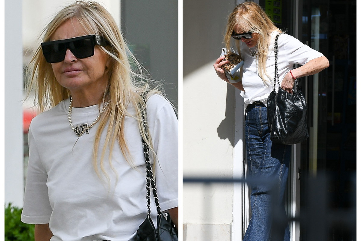 Monika Olejnik w ujęciach paparazzzi