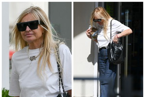 Monika Olejnik w ujęciach paparazzzi