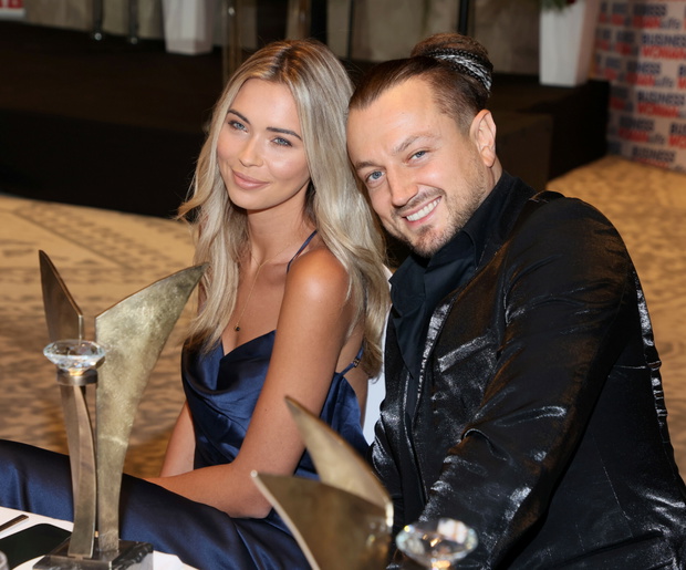 Sandra Kubicka i Alek Baron na gali Fundacji Rak'n'Roll.