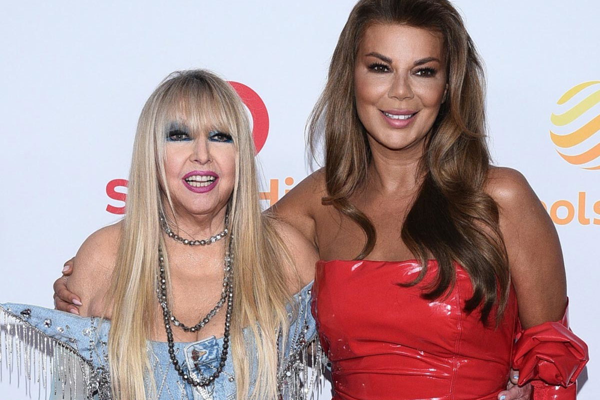 Maryla Rodowicz i Edyta Górniak na festiwalu w Sopocie