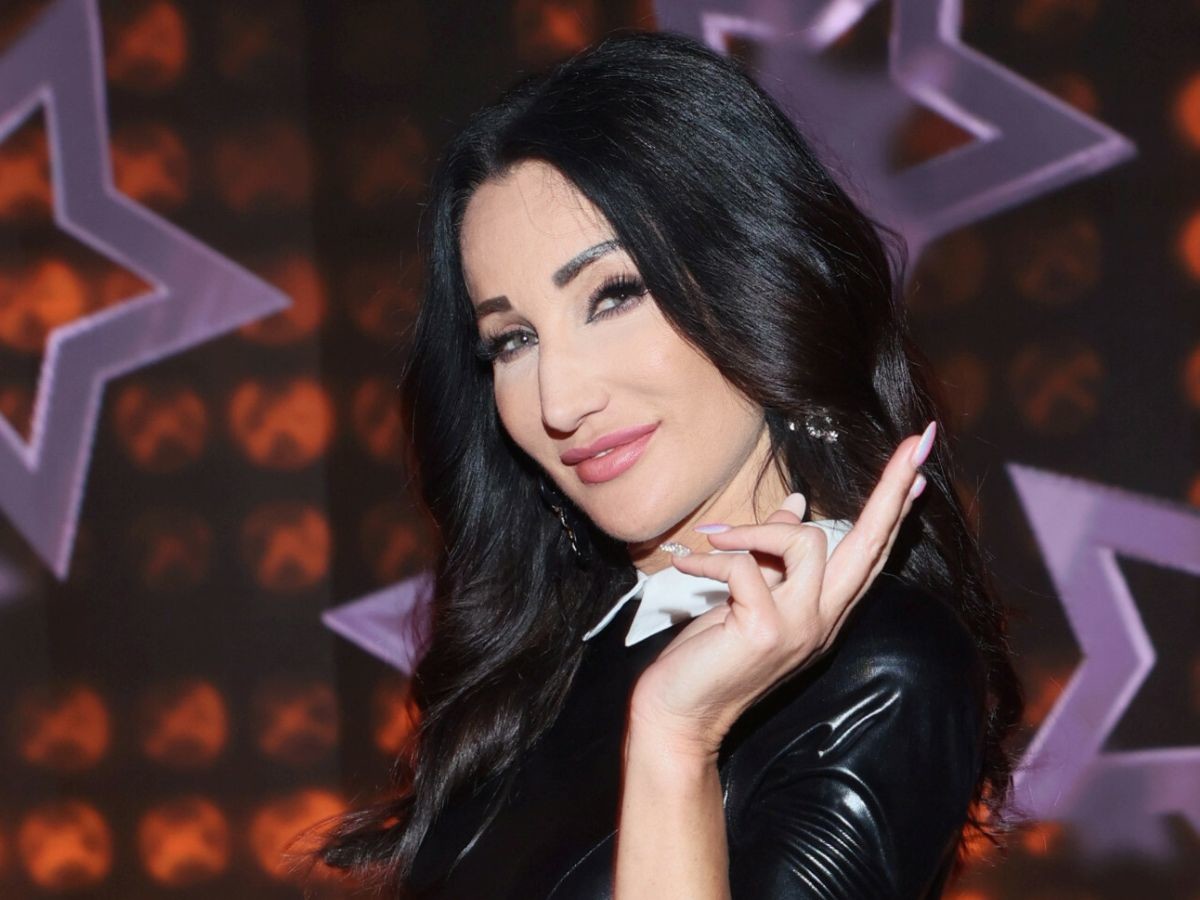 Justyna Steczkowska w skórzanej kreacji w finale programu Szansa na sukces. Opole 2023 2