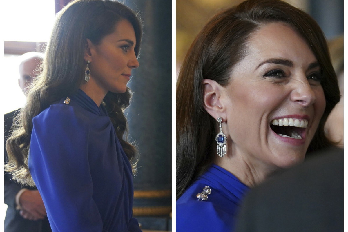 Księżna Kate na przyjęciu przed koronacją króla Karola III