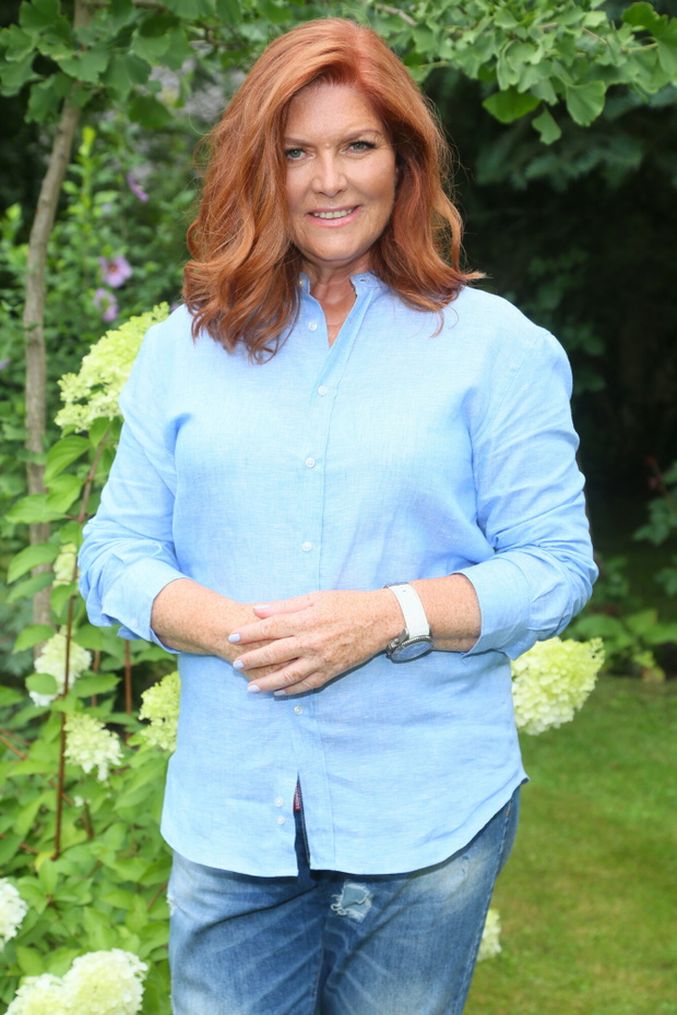 Kasia Dowbor bez makijażu z córką