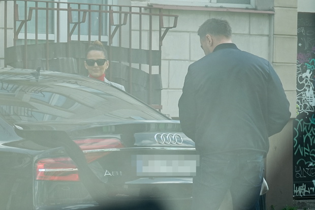2023.04.20 WarszawaPaulina Sykut Jezyna z mezem Piotr JezynaFOT BAR1/AF EOS