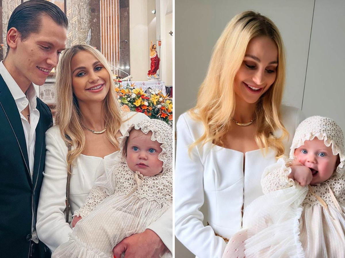 Hanna Żudziewicz i Jacek Jeschke ochrzcili córkę