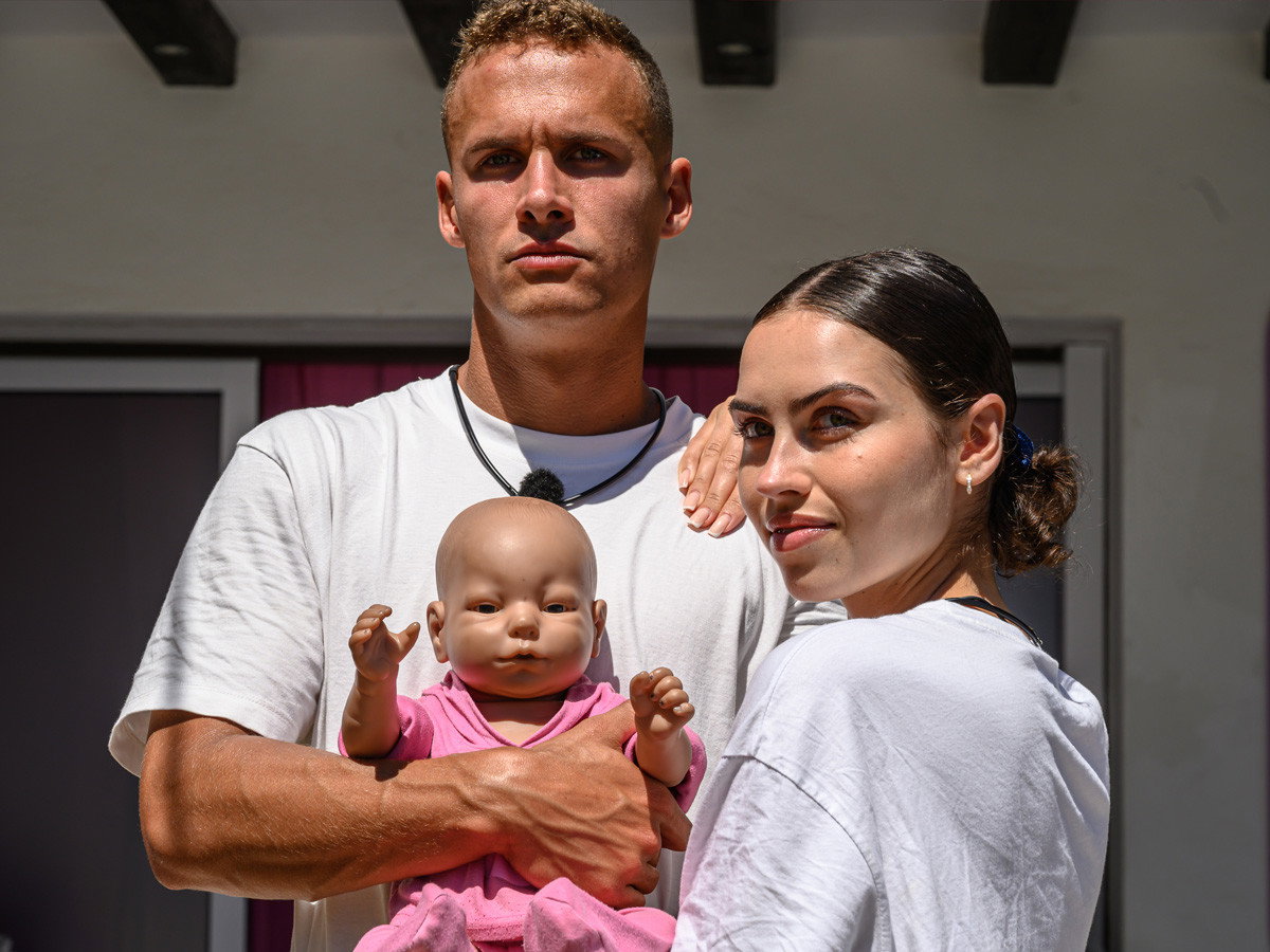 Sandra zanudziła Mateusza w kryjówce w Love Island