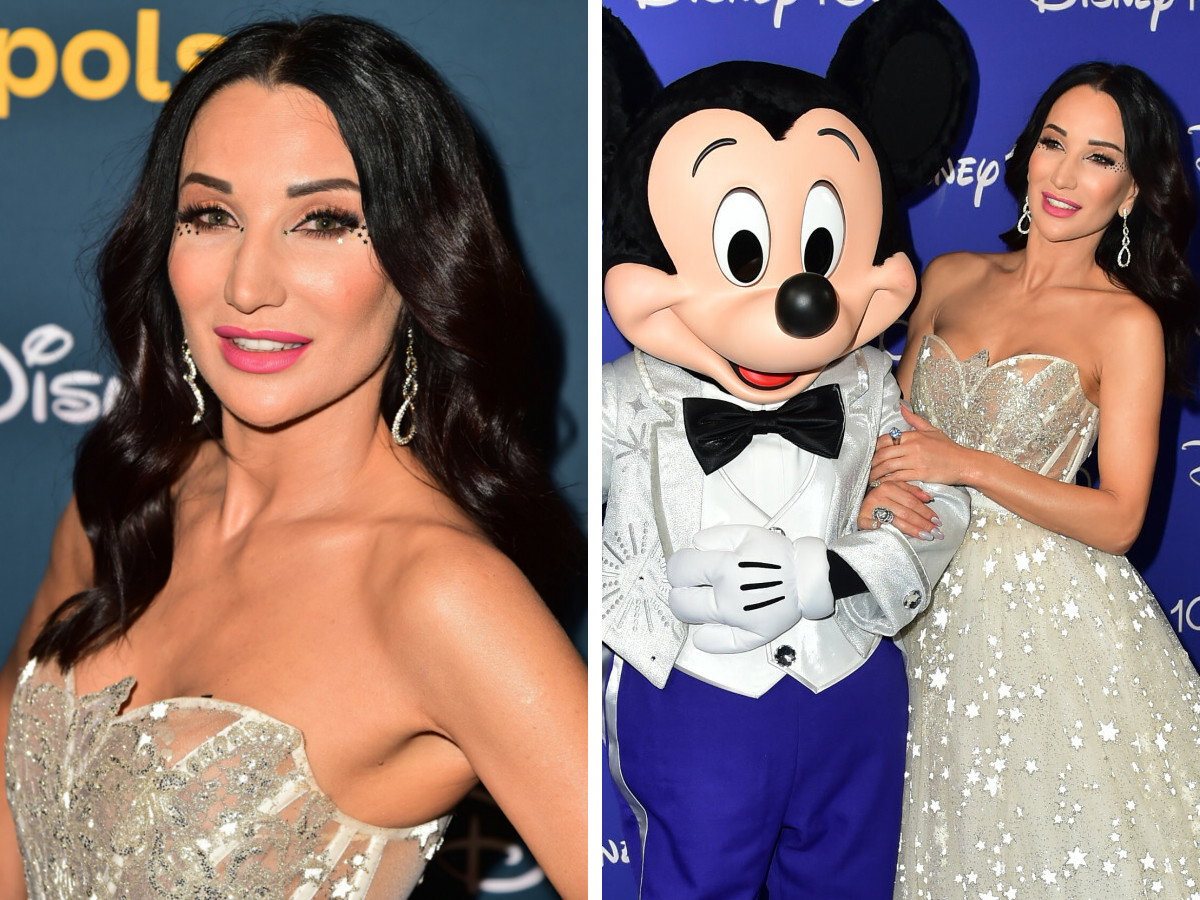 Justyna Steczkowska niczym księżniczka na koncercie z okazji 100 lat Disney'a. Obłędna kreacja!