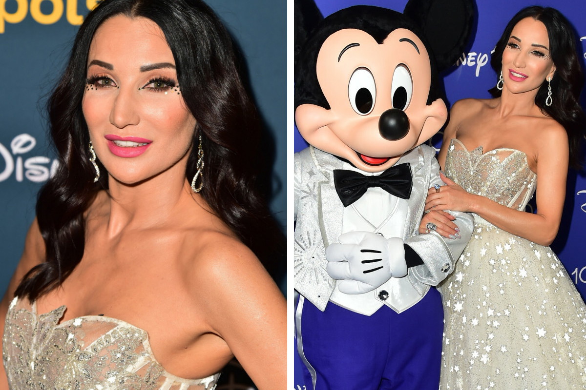 Justyna Steczkowska niczym księżniczka na koncercie z okazji 100 lat Disney'a. Obłędna kreacja!