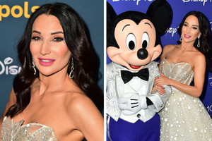 Justyna Steczkowska niczym księżniczka na koncercie z okazji 100 lat Disney'a. Obłędna kreacja!