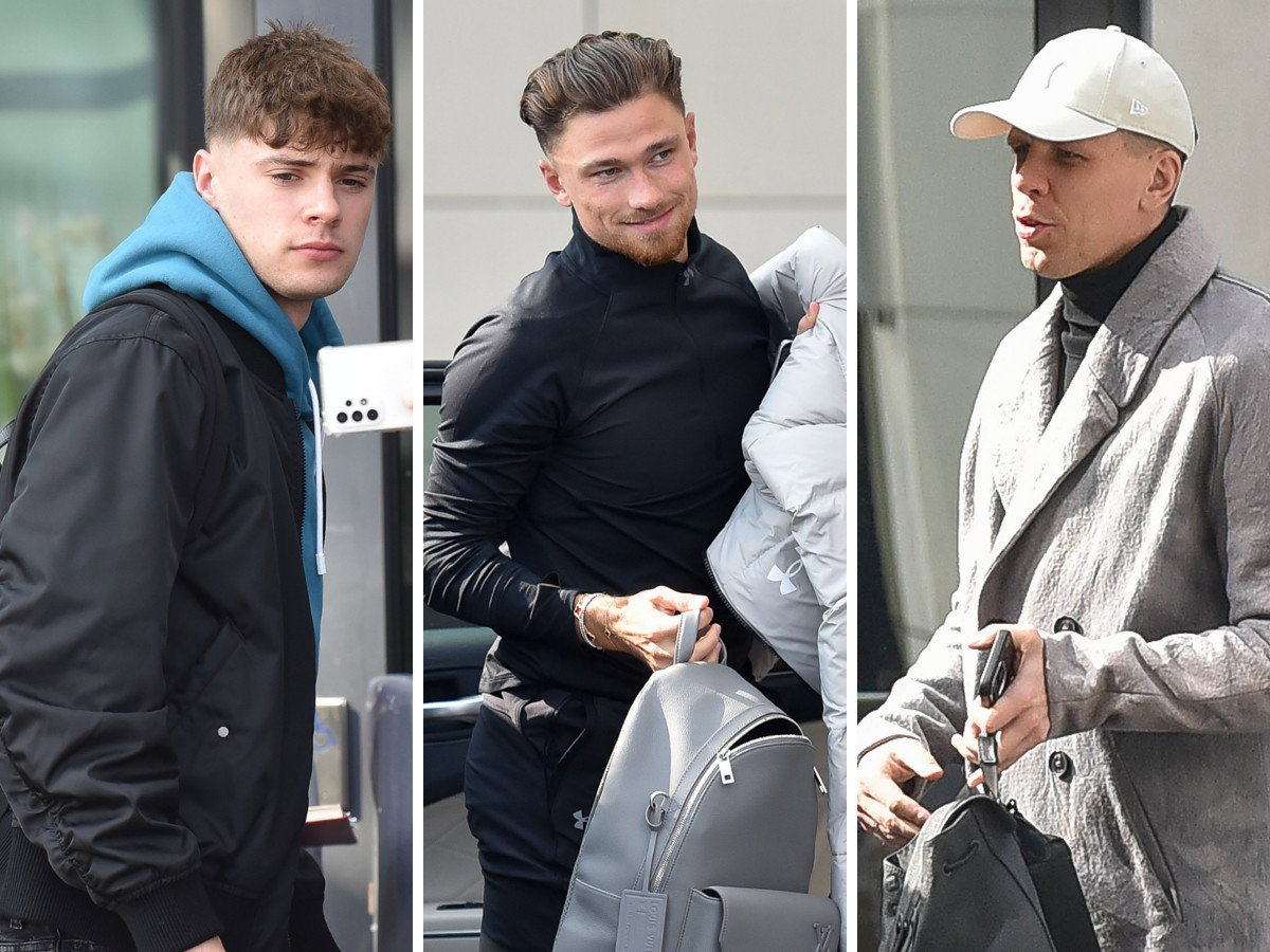Wojciech Szczęsny,  Matty Cash, Nicola Zalewsk... Rewia mody na zgrupowaniu reprezentacji Polski