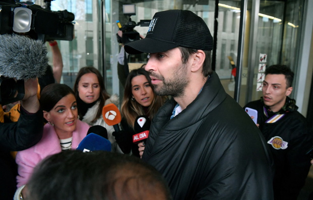 Shakira i Gerard Pique przed s?dem w Barcelonie