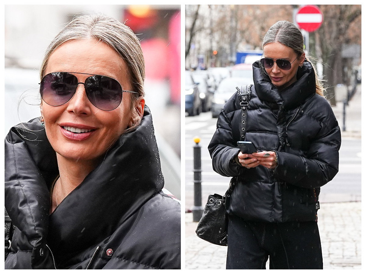 Agnieszka Woźniak-Starak "przyłapana" przez paparazzi