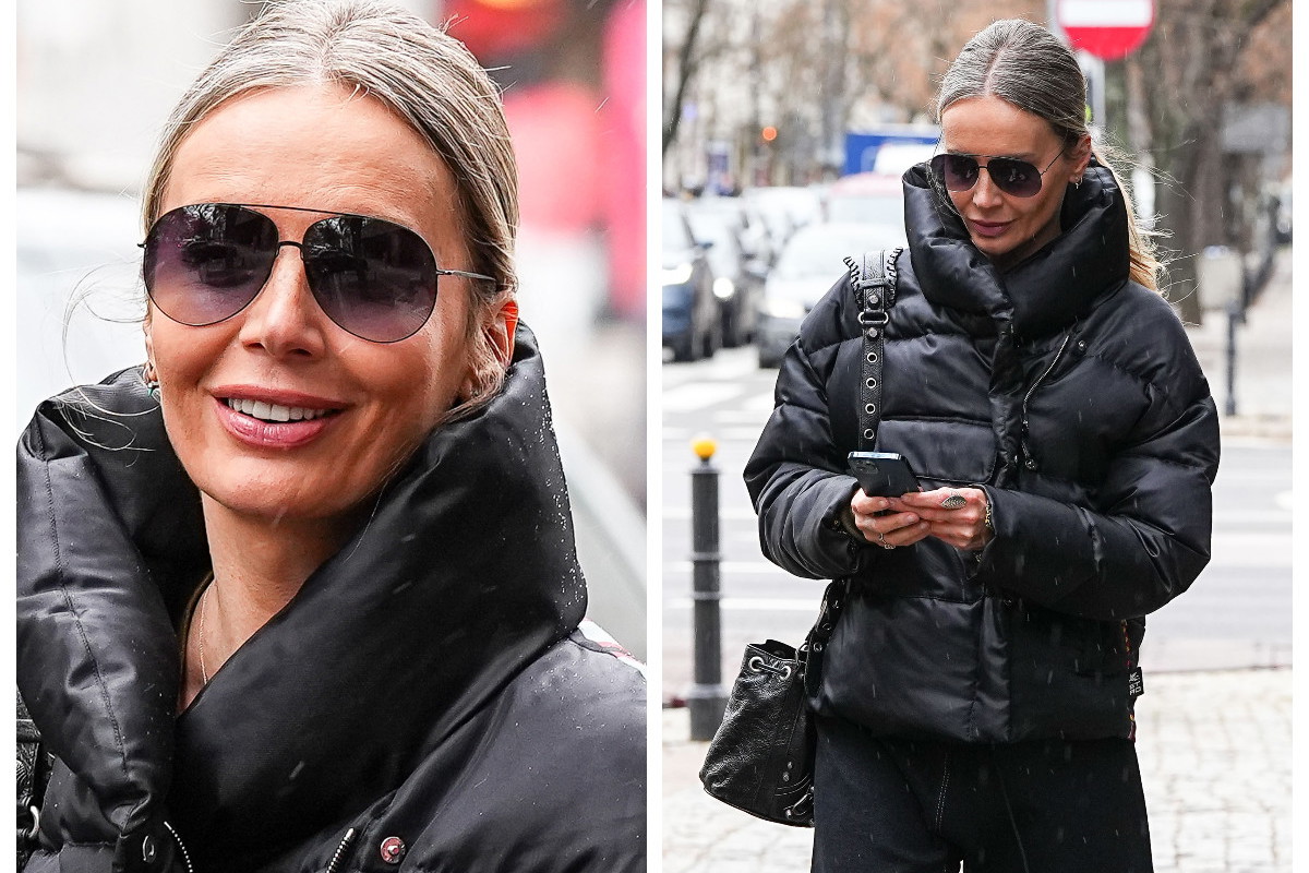 Agnieszka Woźniak-Starak "przyłapana" przez paparazzi