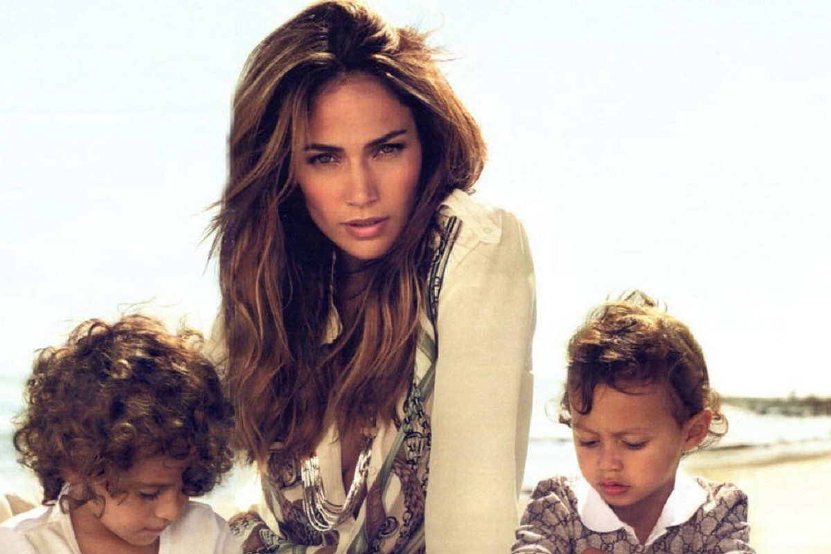 Jennifer Lopez z dziećmi