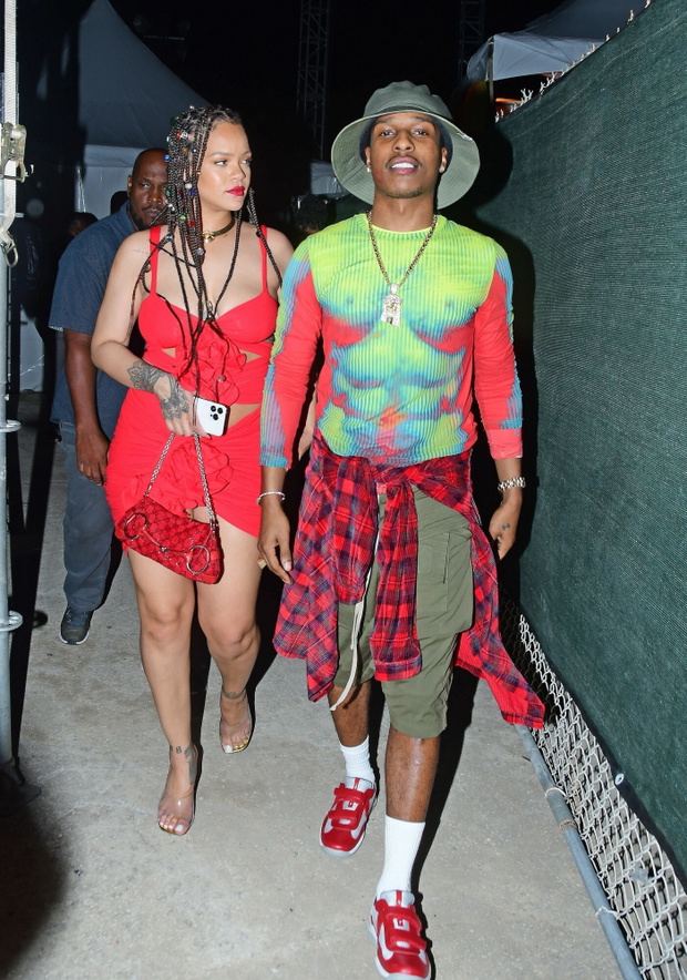 Rihanna i A$AP Rocky na Barbadosie