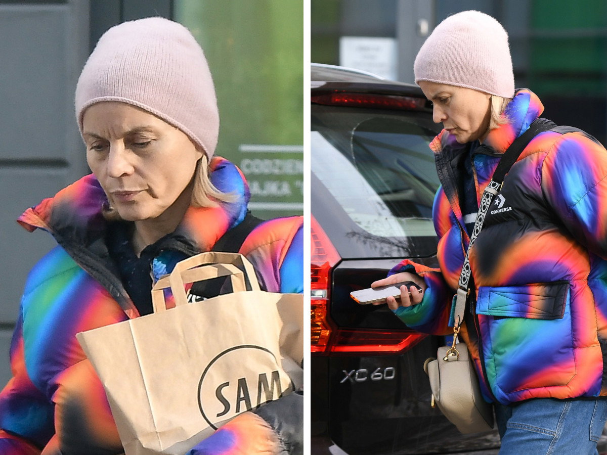 Naturalna Małgorzata Foremniak na zakupach. Złamała przepisy drogowe?!