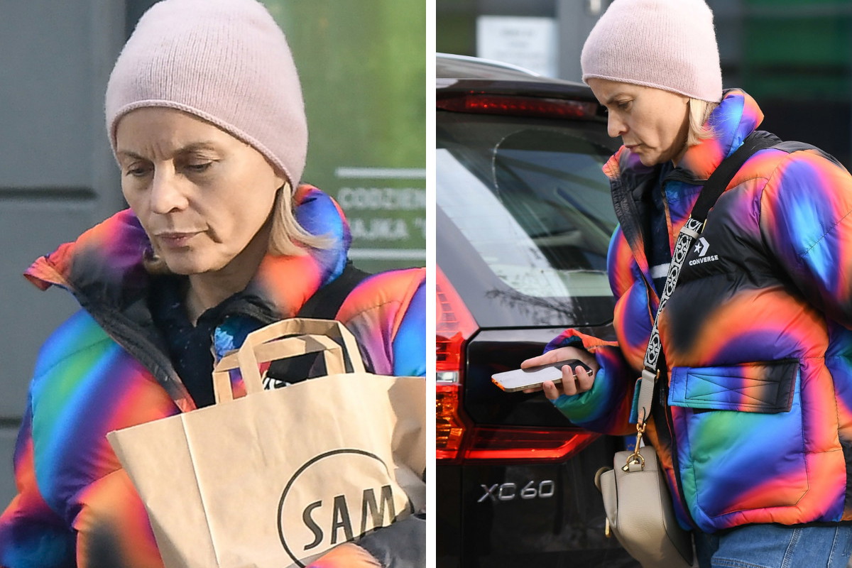 Naturalna Małgorzata Foremniak na zakupach. Złamała przepisy drogowe?!